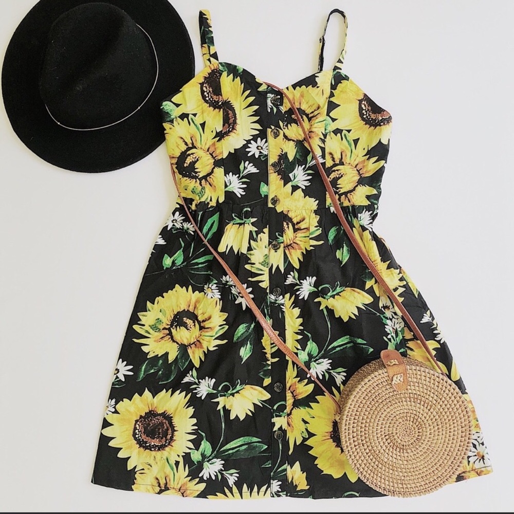 sunflower dress 🌻